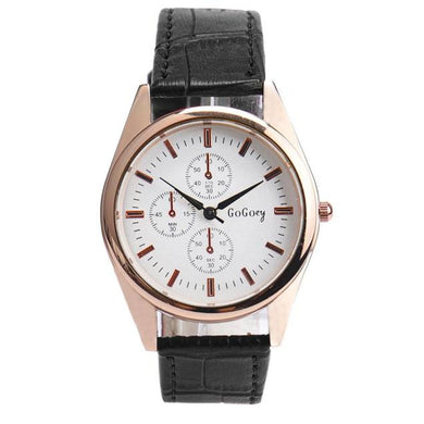 New Fashion Leather Watches Men Quartz Watch